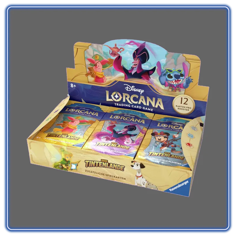 LIVE BREAK! Disney Lorcana | Die Tintenlande Display - Deutsch