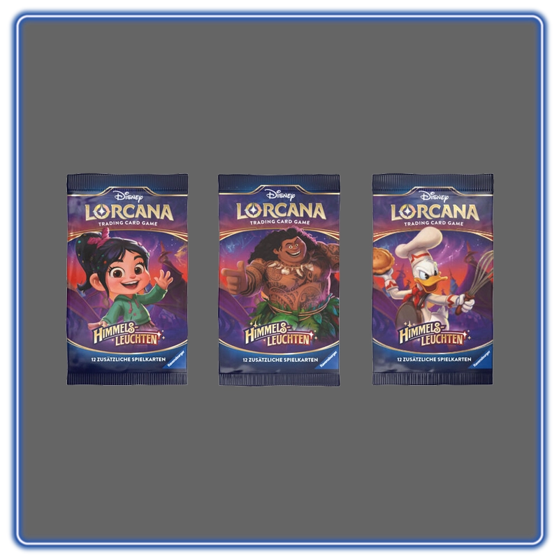 LIVE BREAK! Disney Lorcana | Himmelsleuchten 6x Booster - Deutsch