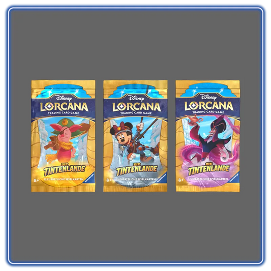 LIVE BREAK! Disney Lorcana | Die Tintenlande 6x Booster - Deutsch