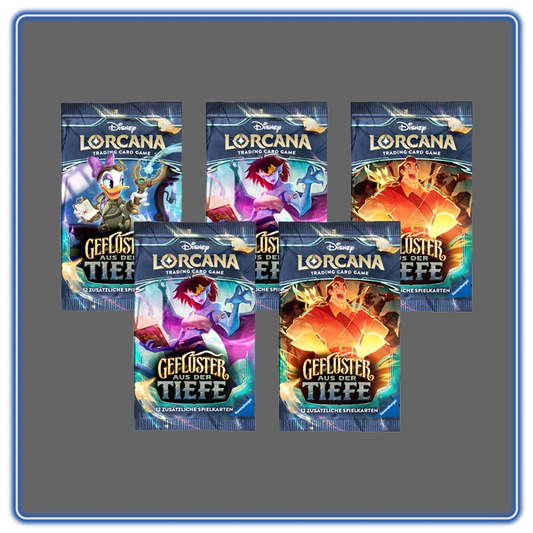 LIVE BREAK! Disney Lorcana | Twitch Battle Slot (5x Geflüster aus der Tiefe) - Deutsch