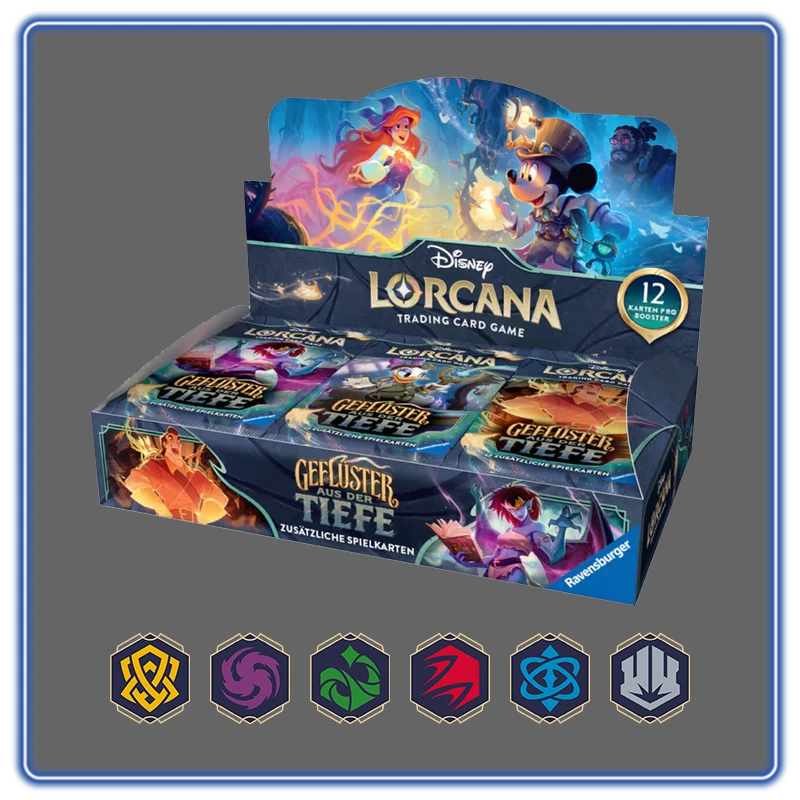 LIVE BREAK Disney Lorcana | Geflüster aus der Tiefe - Deutsch | Color Box Break