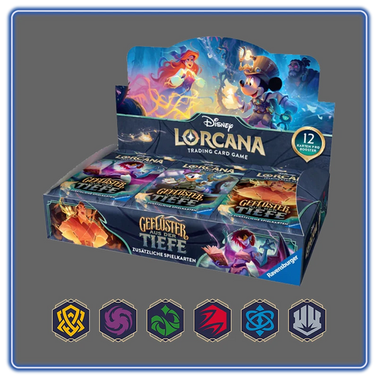 LIVE BREAK Disney Lorcana | Geflüster aus der Tiefe - Deutsch | Color Box Break