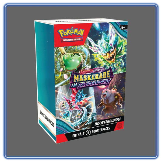Pokemon | Maskerade im Zwielicht Boosterbundle - Deutsch