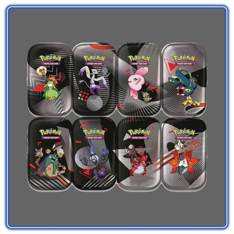 Pokemon | Schwarze Blitze und Weisse Flammen Mini Tin Box - Deutsch