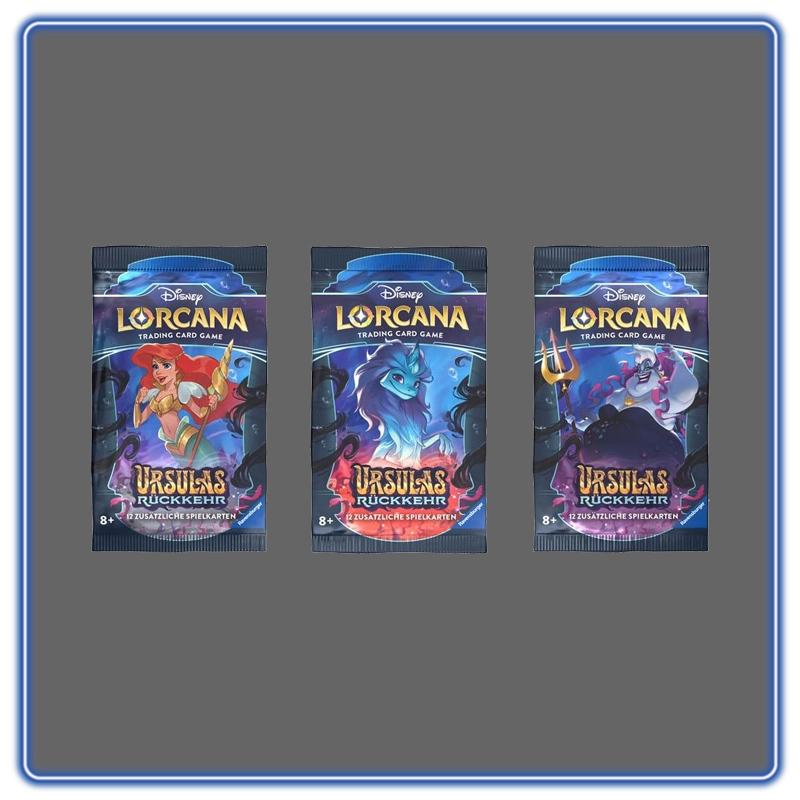 LIVE BREAK! Disney Lorcana | Ursulas Rückkehr 6x Booster - Deutsch